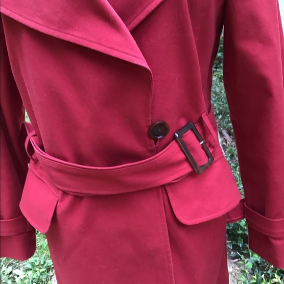 Talbots belted trench. - Picture 2 of 4